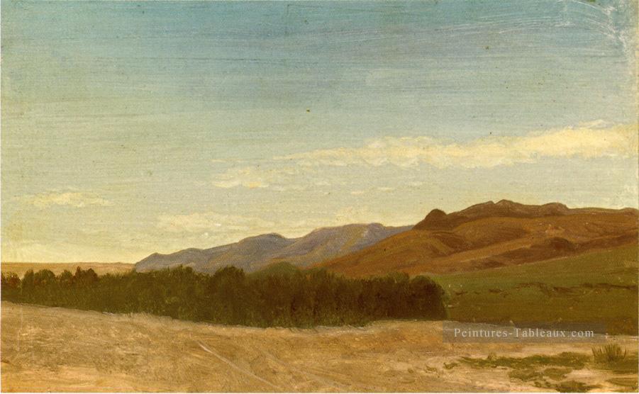 Les Plaines Près de Fort Laramie Albert Bierstadt Peintures à l'huile